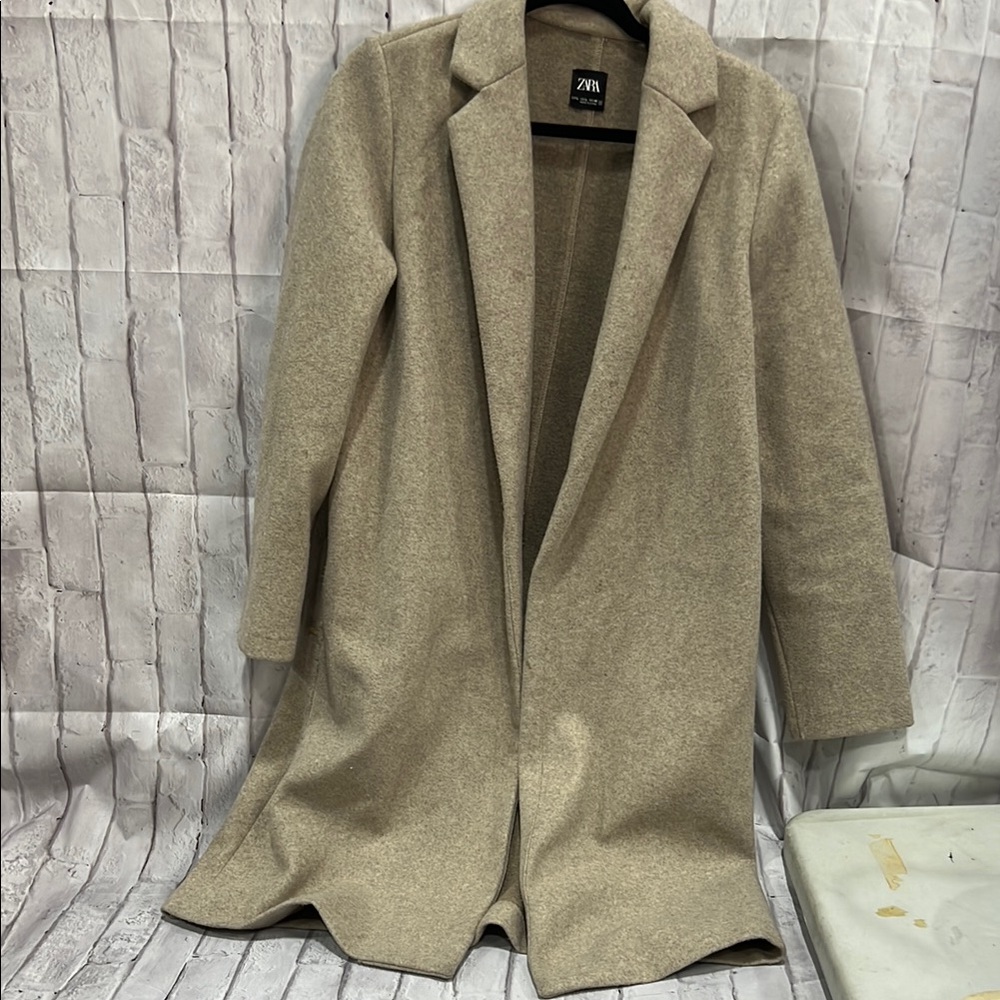 Zara Beige/Camel Women's Coat